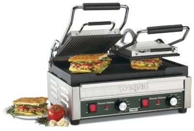 Double 240 Volt Panini Grill