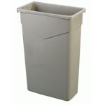 Beige 23 Gallon Trimline Container - STOCKED ITEM