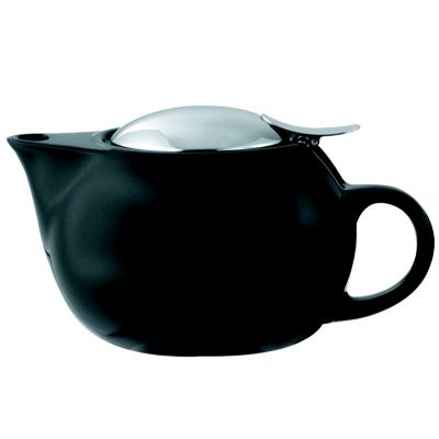 Tea Server Black Ceramic 16oz