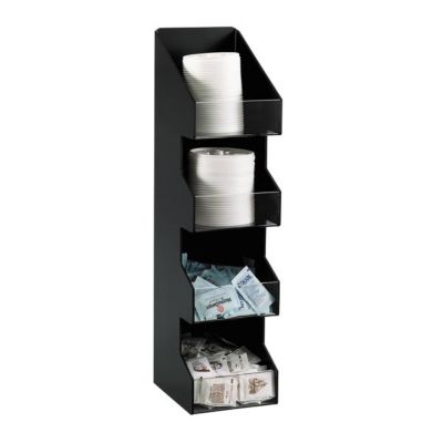 Countertop Vertical Condiment Organizer, 4 Section