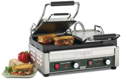 Double 240 Volt Flat Grill