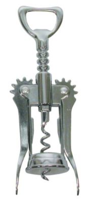 Corkscrew Winged/Chrome