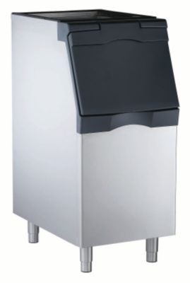 Scotsman Modular Ice Storage Bin, Stainless Steel, 370 lb. capacity
