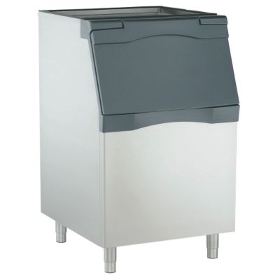 Scotsman Modular Ice Storage Bin, Stainless Steel, 536 lb. capacity