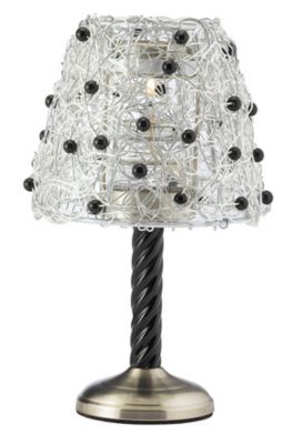 Fine Dining Candle Lamp Licorice Lamp, 9'' H