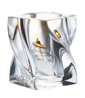 Twist Votive, Clear