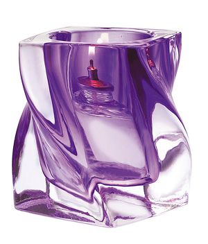 Twist Votive, Purple