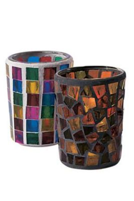 Earth tone Votive