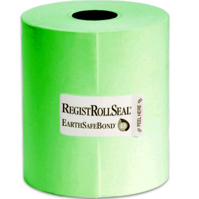 Single Ply 3 Green Cash Register Tape 50 Rolls per case - STOCKED ITEM