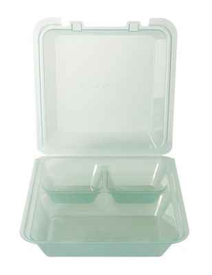 Eco-Takeout, 9'' X 9'' Three Compartment, Case of 12