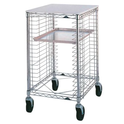 Portable Wire Prep Rack, 16 Pan, 1-1/2'' Spacing