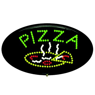 Pizza with Pie LED Sign