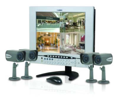 Internet Accessible 17'' LCD System with Digital Video Recorder