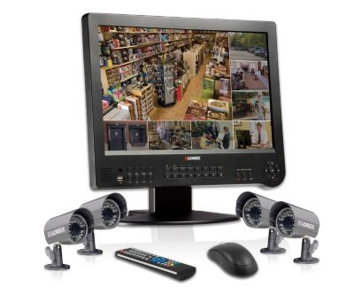 Internet Accessible 19'' Wide Screen LCD System with Integrated DVR