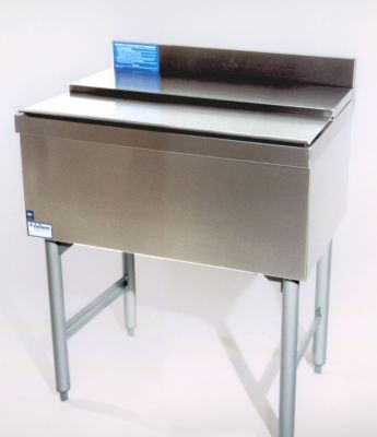 Cocktail Units with Ice Bin 19'' deep model 65 lb. Ice Capacity, 24''L