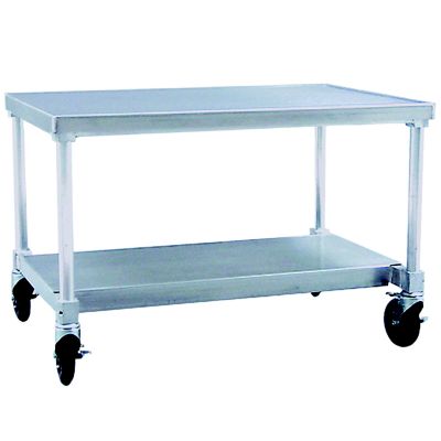 Mobile Aluminum Equipment Stand, 24''D x 36''W