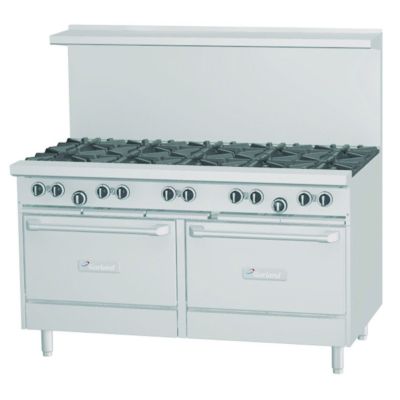 Garland G Series Range, Heavy Duty 24'' 4 Burner, Space Saver Oven