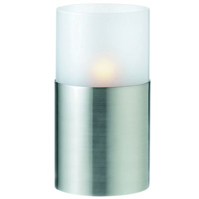 Frost Shade Satin Nickle Lamp