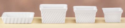 6-1/2 oz. Square Cr&egrave;me Brulee Dish, 24 per case
