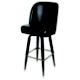 Swivel Club Barstool with Back
