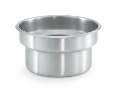 Short 4-1/8 Quart Stainless Steel Inset
