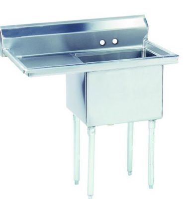 Advance Tabco 38-1/2 Long 12 Deep Scullery Sink