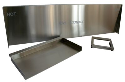 Griddle Backsplash Extender 24''W