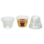 Disposable Bomber Shots Clear, 500 per case