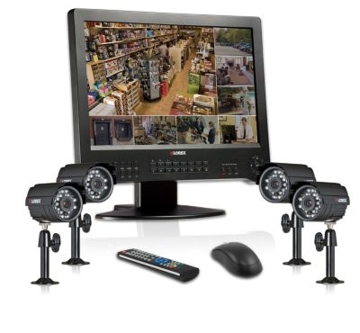 19'' LCD System With Integrated 8 Channel DVR