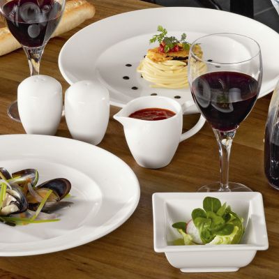 Classic Gourmet Square Flat Plate 9-1/2'', 12 per case
