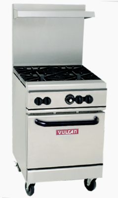 24 Vulcan Endurance 4 Burner Range