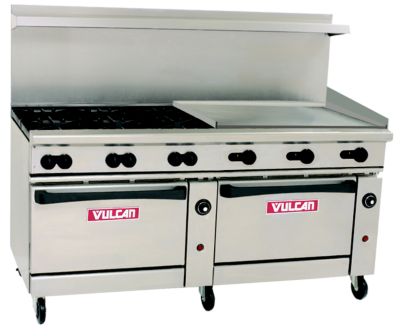 72 Vulcan Endurance 6 Burner Range with 36 Griddle