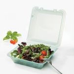 Eco-Takeout, 9 X 9 Jade Single Compartment, Case of 12 - STOCKED ITEM