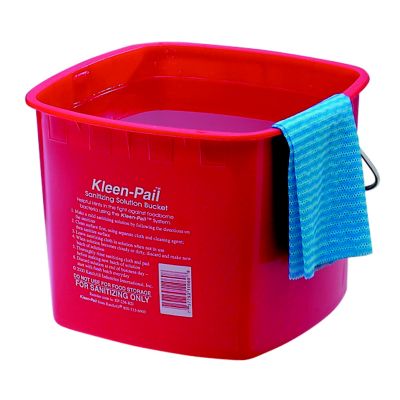 Kleen-Pails 8 Quart Red