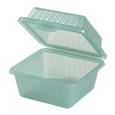 Eco-Takeout, 4-3/4'' X 4-3/4'' Jade Single Compartment, Case of 24