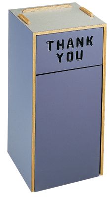 Trash Receptacle Standard, Waymar