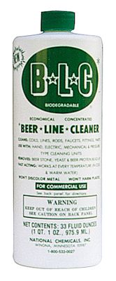 Beer Line Cleaner Single 33 oz.