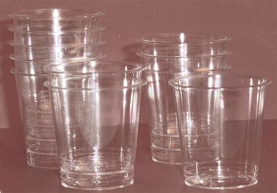 Plastic Shot Glass 1 oz. 2500 per case