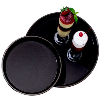 Polytread Tray 11'' Round Brown
