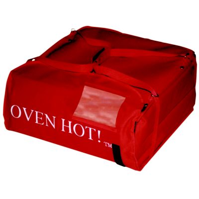 Pizza Bag Fits 3 to 4 - 16'' Pizzas 18-1/2'' Sq. x 8-1/2''.