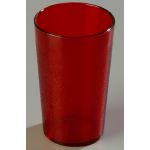 Stackable Red Plastic Tumbler, 12 oz. 6 Dozen per case - STOCKED ITEM