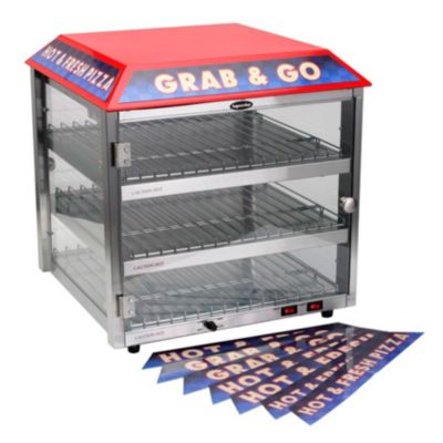 3 Shelf Pizza Merchandiser - STOCKED ITEM