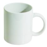 Next Day Gourmet White Mug 10 oz. 36 per case - STOCKED ITEM