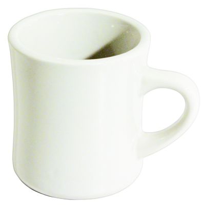 Navy Style Mug White 8 oz., 36 per case