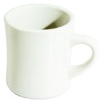 Next Day Gourmet Navy Style Mug White 9-1/2 oz. 36 per case - STOCKED ITEM