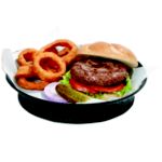 Weavewear Platter, Black 12 per case. - STOCKED ITEM