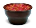 Salsa Bowl, Brown, 8 oz., 36 per case.