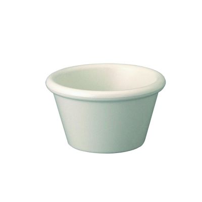 1-1/2 Oz. Bone, Smooth Melamine Ramekins: Dozen, 12 per bag
