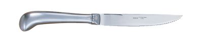 Steak Knife Stainless Steel Hollow Handle Pistol Grip 4-5/8'' Blade 1 Dozen per case