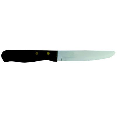 Steak Knife Beef Baron, Wood Handle 5'' Blade 1 Dozen per case